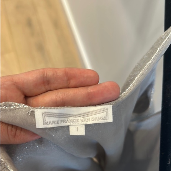 Marie France Van Damme mini metallic dress - Picture 2 of 4